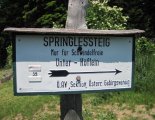 Hohe Wand: Gebirgsvereinssteig - Springlessteig - "A"