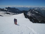 Grossvenediger (3666m) - a csúcs előtti utolsó szakaszunk