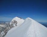 Grossvenediger (3666m) - a csúcsgerinc és a csúcs