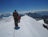 Grossvenediger (3666m) - ismét a csúcsgerincen