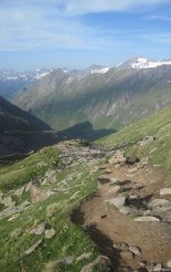 Grossvenediger (3666m) - túránk a Johannishütte felé
