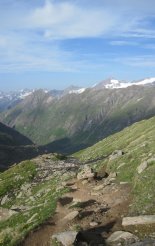 Grossvenediger (3666m) - túránk a Johannishütte felé