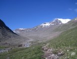 Similaun (3606m) gleccsertúra - útban a csúcs felé