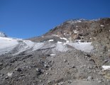 Similaun (3606m) gleccsertúra - útban a csúcs felé