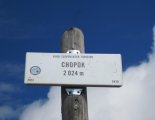Gyömbér-csúcs(2043m) gerinctúra - a Chopok(2024m) csúcsa