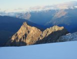 Grossglockner (3798m) - kilátás a környező hegyekre