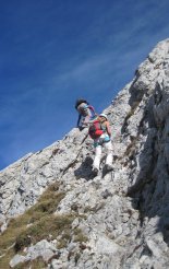 Rax-Alpok: Hans von Haid-Steig - a fennsík előtti utolsó szakasz