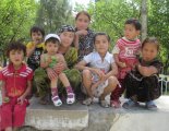 Tádzsik gyerekek