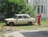 Tádzsikisztán - lada mosás