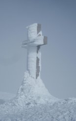 Schneeberg (2076m) hótalpas túra - a csúcs