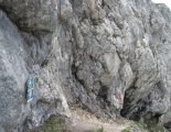 Kaiserschild klettersteig - a via ferrata túra kezdete