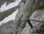 Kaiserschild klettersteig - a via ferrata túra kezdete