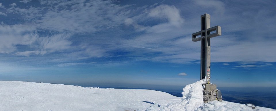 Schneeberg (2076m) - téli csúcstúra