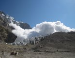 Iszmoilí Szomoní-csúcs (7495m) - alaptábor (4300m) - lavina 4.