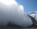 Iszmoilí Szomoní-csúcs (7495m) - alaptábor (4300m) - lavina 8.