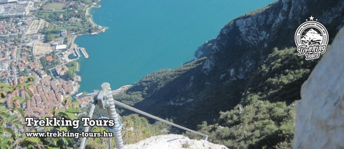 Garda-tó - panoráma ferráták - hétköznap