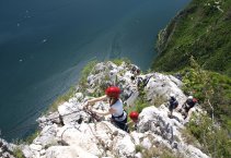 Garda-tó - panoráma ferráták - ősz