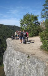 Szlovák Paradicsom - Tamásfalvi-kilátó (680m)