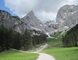 Kaiserschild klettersteig: túránk elején