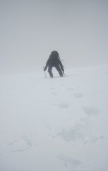 Tádzsikisztán: Pamír - a Korzsenyevszkaja(7105m) csúcs előtt kb. 7000 méteren